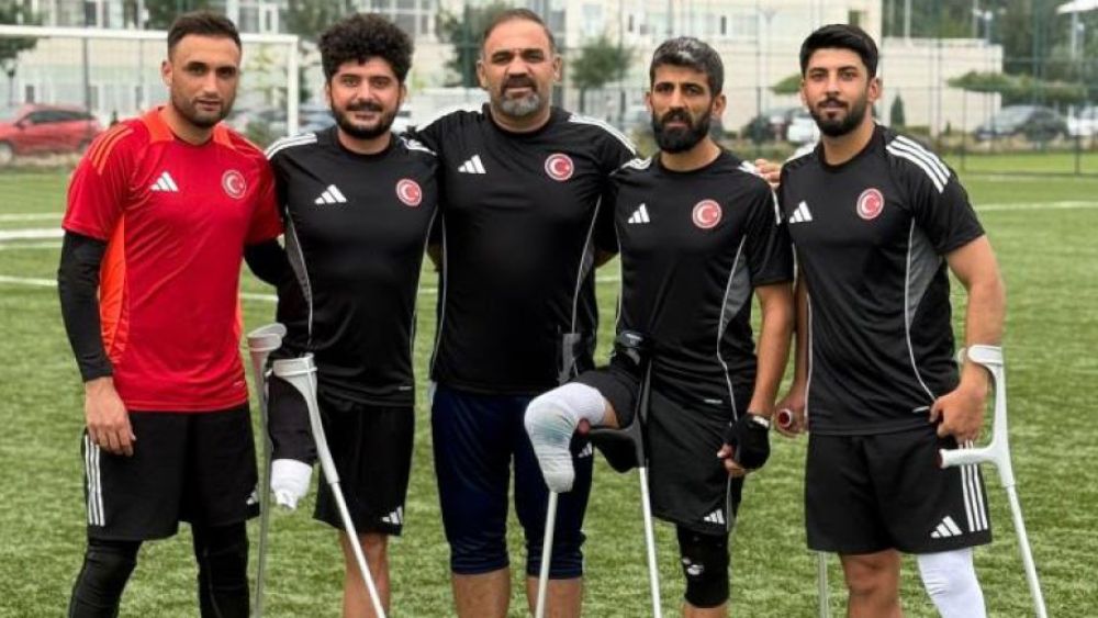 Türkiye Ampute  Milli takımına Şahinbey damgası